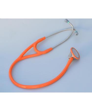 Buy Specialist Stethoscope - Professional Single Head Cardiology & Diagnostic Stethoscope for Doctors & Nurses - K970 Orange with Accessories - Fast International Shipping - Buy Online on SooperMarket.com