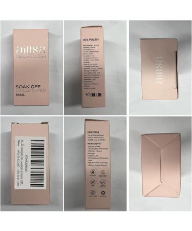 AILLSA Jelly Gel Nail Polish 15 ML Pink Translucent Soak Off Gel - A-Light Pink | For Christmas Nail Art & DIY French Manicure - Buy Online on SooperMarket.com