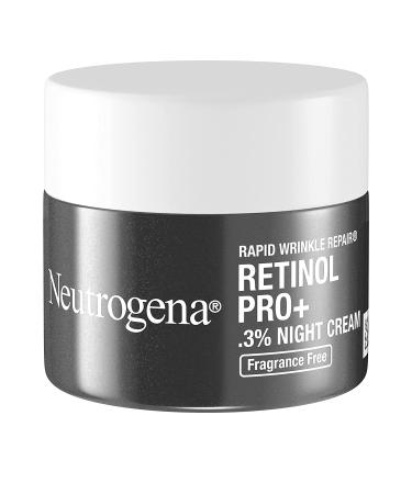 Neutrogena Rapid Wrinkle Repair Retinol Pro+ Night Moisturizer 1.7 oz - Anti-Aging Face Cream with 0.3% Retinol - Fragrance & Paraben-Free - Buy Online on SooperMarket.com