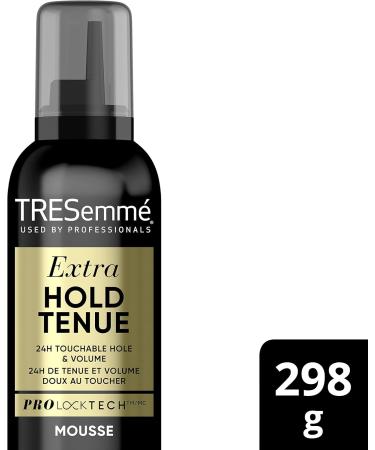 TRESemm Extra Hold Hair Mousse with Pro Lock Tech for 24H touchable hold and volume boost 298 g - Buy Online on SooperMarket.com