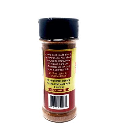Organic Low FODMAP Certified Paleo Mexican/Taco Seasoning Mix- No Onion, No Garlic, Gluten-Free, Keto-Friendly, Non GMO, All Natural, Non Irradiated - Casa de Sante - Buy Online on SooperMarket.com