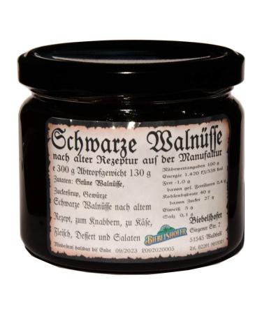 Schwarze Waln sse Schwarze N sse 300 g - Eine alte deutsche Spezialit t