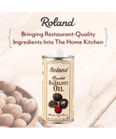 Roland Foods Roasted Hazelnut Oil - 16.9 Fl Oz Can - Specialty Imported Food - Buy Online on SooperMarket.com