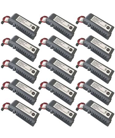 WELLVEUS 15 Pack MR-J3BAT Battery for MELSERVO MR-J3BAT for ER6VC119A/B 3.6V 2000mAh