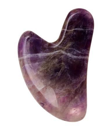 Buy Mount Lai Amethyst Gua Sha Tool | Enhance Your Skincare Routine - Buy Online on SooperMarket.com