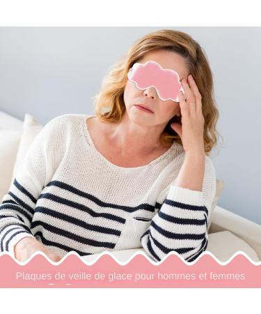 Cooling Eye - Cooling Eye Reusable Eye Clear TPU Sleep Aid Cooling Eye for Home Business Business Pink - Buy Online on SooperMarket.com