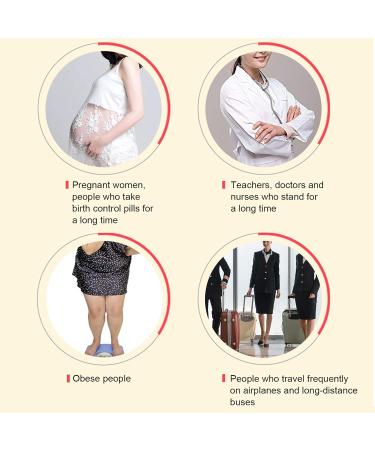 Elastic Compression Stockings for Varicose Veins | Washable Skin Color Pantyhose for Improved Blood Flow - Buy Online on SooperMarket.com