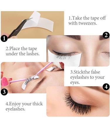Buy 2 Rolls Eyelash Extensions Tape | Adhesive Lash Extension & Under Eye Pads for Perfect Isolation | Fast International Shipping - Buy Online on SooperMarket.com