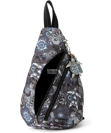 Sakroots Women's Eco Twill Go Sling Backpack - Midnight Seascape | One Size - Buy Online on SooperMarket.com