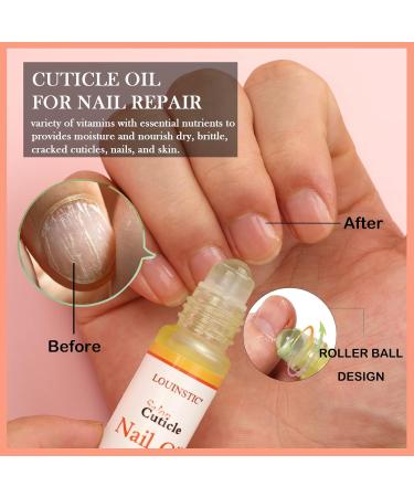 LOUINSTIC Gel Nail Polish Remover with Cuticle Care Oil - Quick 3-5 Minute Gel Polish Removal - Buy Online on SooperMarket.com