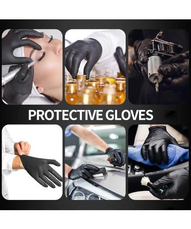 Black Nitrile Exam Gloves - Latex & Powder-Free - 5 Mil - Medium - Case of 1000 - Buy Online on SooperMarket.com