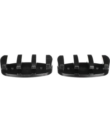 Attwood 11926-7 Zig-Zag Cleats 3 Nylon Black - Pair, for 3/8 Rope - Drilled for 2 Fasteners - Buy Online on SooperMarket.com