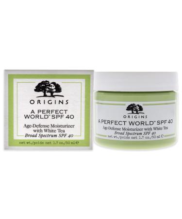 Origins A Perfect World SPF 40  Age-Defense Moisturizer With White Tea  1.7 Fl Oz White Tea 1.70 Fl Oz (Pack of 1)