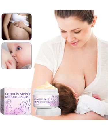2-Pack 30g Lanolin Nipple Cream for Breastfeeding | Safe & Mild Moisturizing | Relieves Pain & Repairs Nipples - Buy Online on SooperMarket.com