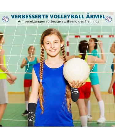 Muslong Volleyball Arm Sleeves for Kids - Compression Cuffs for Sports Elastic Pulp Sleeves 2-Pack - Buy Online on SooperMarket.com