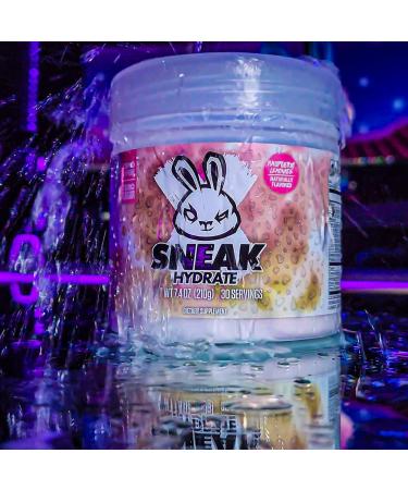 SNEAK Raspberry Lemonade Hydrate Edition - Zero Caffeine, Zero Sugar, Ashwagandha, Coconut Water - 30 Servings - Buy Online on SooperMarket.com