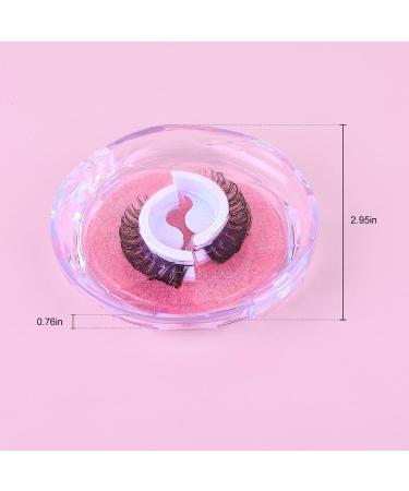 Reusable Self-Adhesive Eyelashes Wispy Fake Eyelashes Natural Look Fluffy Curling Long Eyelashes No Glue/Eyeliner/Magnet Needed Waterproof and Easy to Put on - Buy Online on SooperMarket.com