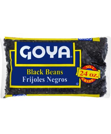 Goya Black Beans, Dry, 24 Ounce Bag