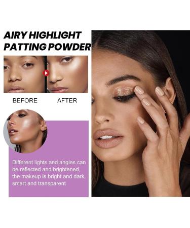2 PCS Fairy Highlight Patting Powder Body Glitter | White Moonbeam Shade - Buy Online on SooperMarket.com