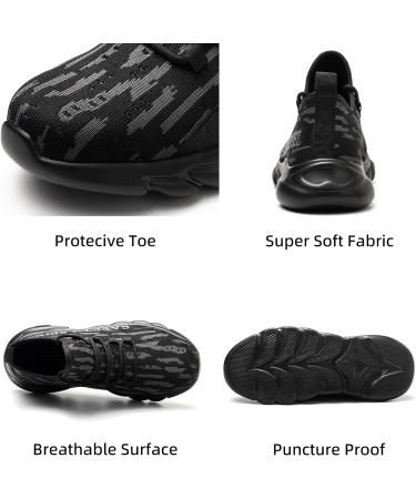 SPIEZ Orthotic Arch Support Insoles & Steel Toe Shoes Bundle for Men - Heavy Duty Inserts for Indestructible Work Sneakers - Buy Online on SooperMarket.com