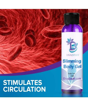 Diva Stuff Slimming Gel Cream - 4 oz for Waist & Thigh Trainers | International Shipping Available - Buy Online on SooperMarket.com