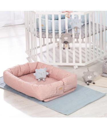 Roba Babylounge 3 in 1 - Stylish Pink/Mauve Changing Mat & Bed Snake for International Shipping - Buy Online on SooperMarket.com