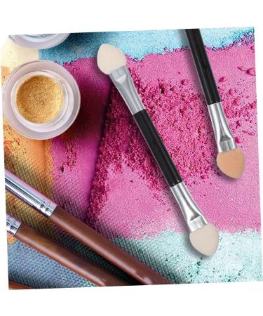 Mikinona 24pcs Latex Eye Shadow Stick Women Eye Shadow Brush Eyeshadow Double Sided Small Makeup Brush Eye Makeup Makeup Supplies Eyeshadow Blending Brush - Buy Online on SooperMarket.com