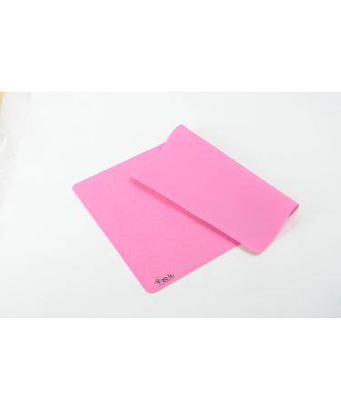 Zoli Baby Matties Silicone Travel Mats - Pink (2 ct) | Portable & Easy to Clean - Buy Online on SooperMarket.com