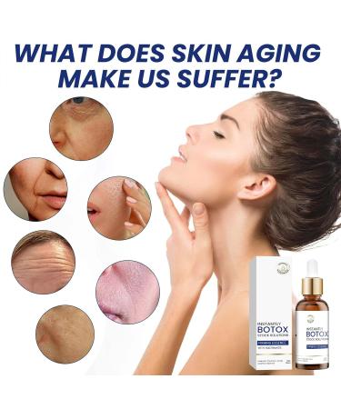 Botox Stock Solution Facial Serum | Anti-Aging Botox in a Bottle | Instant Face Tightening & Wrinkle Reduction - 1fl. oz - Buy Online on SooperMarket.com