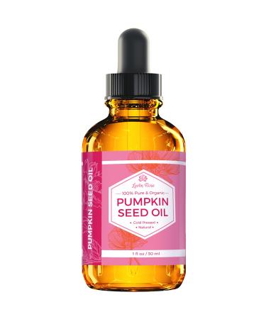 Leven Rose Pumpkin Seed Oil - 100% Pure Cold Pressed Natural Moisturizer 1 oz - For Dry Hair, Rough Skin, and Nails - Buy Online on SooperMarket.com
