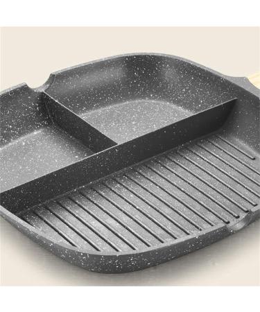 DELURA Saucepan Multi-Purpose Durable Frying Pan 3-in-1 Steak Breakfast Skillets Omelet Saucepan Cooking Pot Kitchen Cookware Utensils Pot - Buy Online on SooperMarket.com