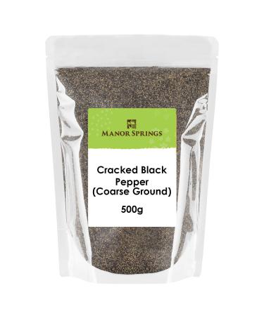 Cracked Black Pepper (Coarse Ground) 500g