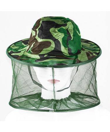 Sunreek Camouflage Beekeeping Masks & Caps - Insect Protection Hat with Net for Outdoor Fishing & Bug Shield - 2 Pieces - Buy Online on SooperMarket.com