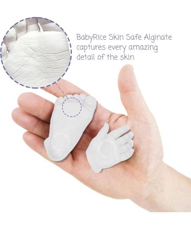 BabyRice Large Baby Hand and Foot Casting Kit Boxed Includes Metallic Paint (Copper) - Buy Online on SooperMarket.com