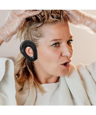 KALLORY Silicone Ear Protector Earmuffs - 2 Pairs for Salon & Bathing | 8X5.5cm Random Color - Buy Online on SooperMarket.com