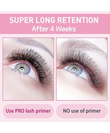 Lash Primer for Eyelash Extensions 15ml - Pre-Treatment Protein for Clean Natural Lashes - Enhance Glue Bonding Retention - Special Dropper Included (Clear) - Buy Online on SooperMarket.com