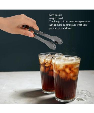 Premium Stainless Steel Long Kitchen Tweezers - Versatile Precision Toothed Tips for Cooking - Buy Online on SooperMarket.com