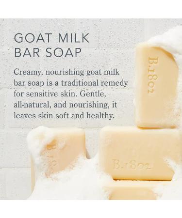 Beekman 1802 Goat Milk Soap Bar 3-Piece Set - 3.5 oz - Nourishing, Moisturizing, and Hydrating - Gentle on Sensitive Skin - Cruelty-Free - Honey & Orange Blossom - Buy Online on SooperMarket.com