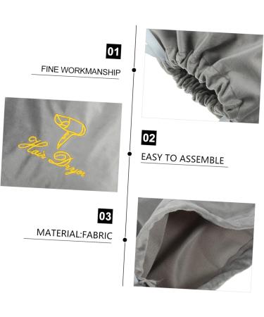 FOYTOKI Duffle Bag for Travel Hair Dryer Bag Hair Dryer Attachments Storage Travel Hair Dryer - Buy Online on SooperMarket.com