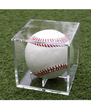 UV Protected Acrylic Baseball Display Case - Perfect for Autographed Memorabilia (1) - Buy Online on SooperMarket.com