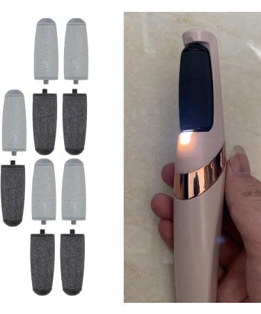 Replacement Rollers 10 Spare Parts for Coarse Roller Head Replacement Heads for Electric Foot Callus Remover Device Callus Remover Tool - Buy Online on SooperMarket.com