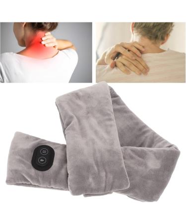 Electric Neck Heating Cushion | Heated Neck Bandage for Pain Relief | Wireless Velvet Thermal Support - Buy Online on SooperMarket.com