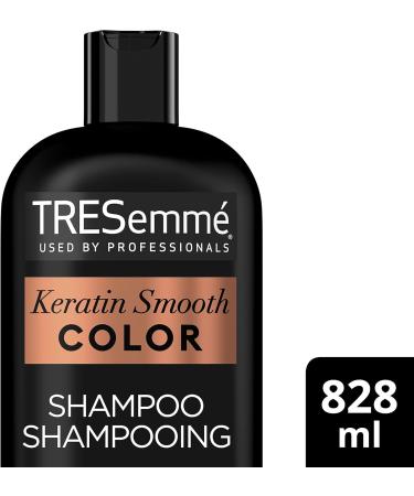 TRESemm Keratin Smooth Colour Shampoo for coloured hair Anti-Fade formulated with Pro Style Technology 828 ml Keratin Color Shampoo 828 ml (Pack of 1) - Buy Online on SooperMarket.com