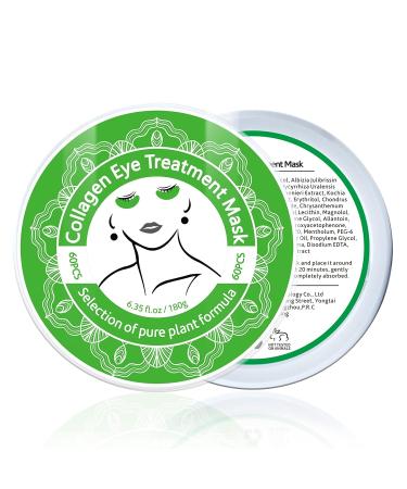 DELISOUL Collagen Under Eye Patches - Seaweed Eye Mask for Dark Circles & Puffiness - Anti Wrinkle Eye Gel Treatment for Puffy Eyes & Under Eye Bags - Improve & Firm Eye Skin - Buy Online on SooperMarket.com