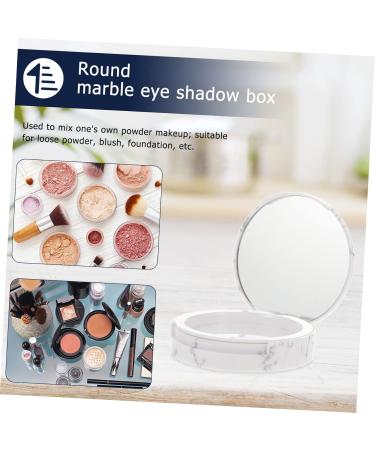 PLAFOPE 2pcs Storage Box Powder Compact Case Empty Cosmetic Pressed Refillllable Powder Case - Buy Online on SooperMarket.com