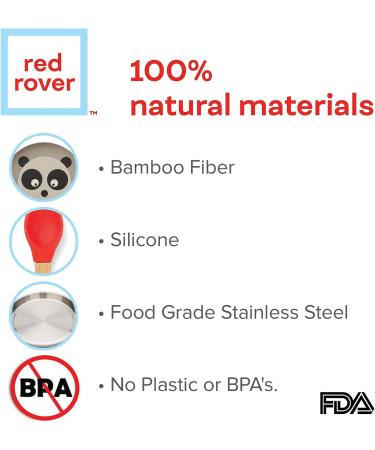 Red Rover Bamboo Kids' Cups Set of 4 - Multicolor Eco-Friendly Bamboo Cups - Buy Online on SooperMarket.com