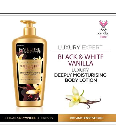 Eveline Luxury Vanilla Body Balm with Orchid Extract 350ml - Nourishing Moisturizer for Silky Skin | International Shipping Available - Buy Online on SooperMarket.com