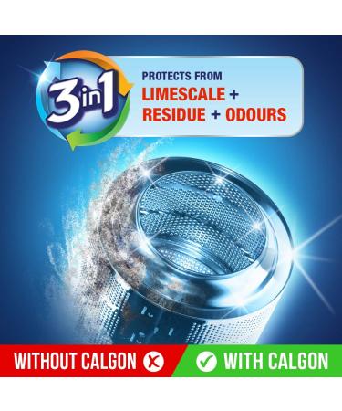 Calgon 3-in-1 Power Gel 750 ml - Fragrance-Free Laundry Detergent for Ultimate Cleaning | International Shipping Available - Buy Online on SooperMarket.com
