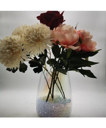 1000 Pcs Clear Acrylic Vase Fillers for Centerpieces - Fake Ice Cubes, Crushed Ice Crystals, Rocks, Diamonds - Wedding Decor Photography Props - Buy Online on SooperMarket.com