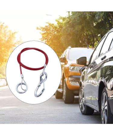 Upgraded Trailer Safety Rope 100cm Robust Trailer Towing Cord Strong & Wear Resistant for Various Towing Need 100cm Trailer Safety Rope Heavy Duty Towing Rope Durable Trailer Rope - Buy Online on SooperMarket.com